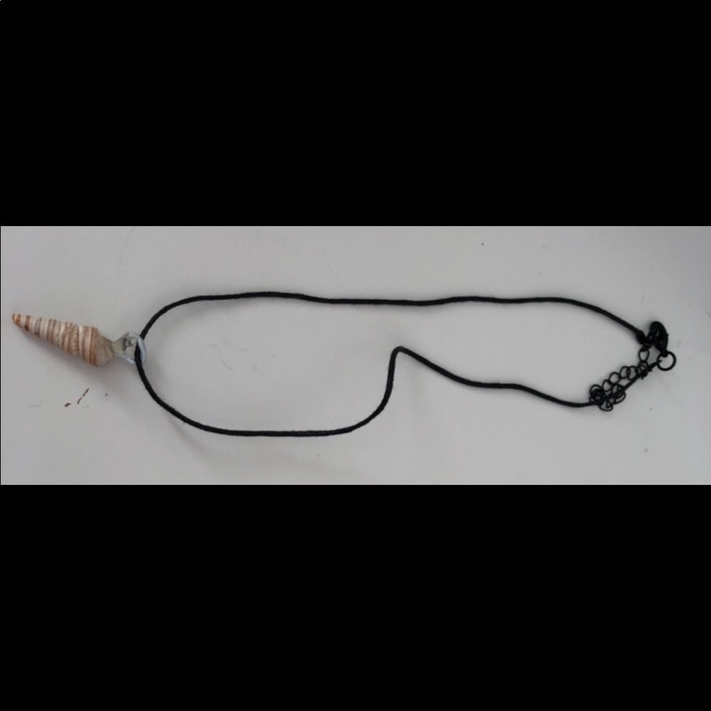 Handmade seashell choker